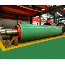 paper machine paper mill spare part vacuum suction stone rubber press roll